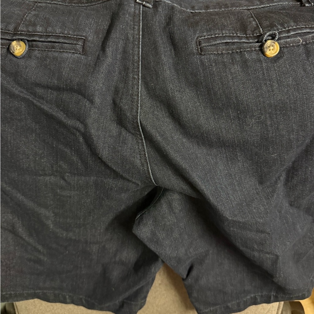 Dockers Black Jean Shorts Classic Casual Design